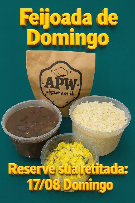 RESERVA DE FEIJOADA SELECIONADA + ARROZ + FAROFA